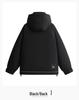 Men's High-Quality Cold-Proof Down Workwear Jacket - Convertible American Outdoor Design