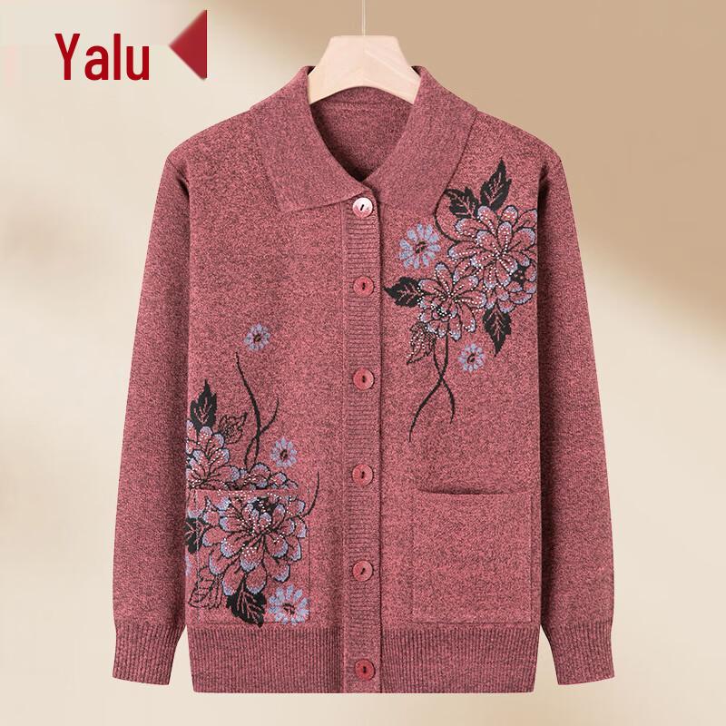 Yalu Women's Plus Size Floral Cardigan Sweater