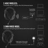 NUBWO G03 Wireless Noise-Cancelling Gaming Over-Ear Headset with 2.4G Bluetooth Stereo.