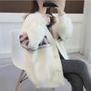 "2024 Hot-Selling Women's Mink Velvet Knitted Cardigan Sweater - Spring/Autumn Medium-Length"
