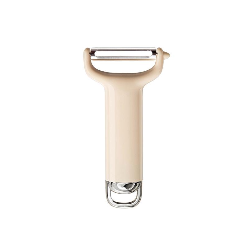 Household kitchen peeler, fruits and vegetables peeler, Apple Peeler Kitchen Tool бежевый