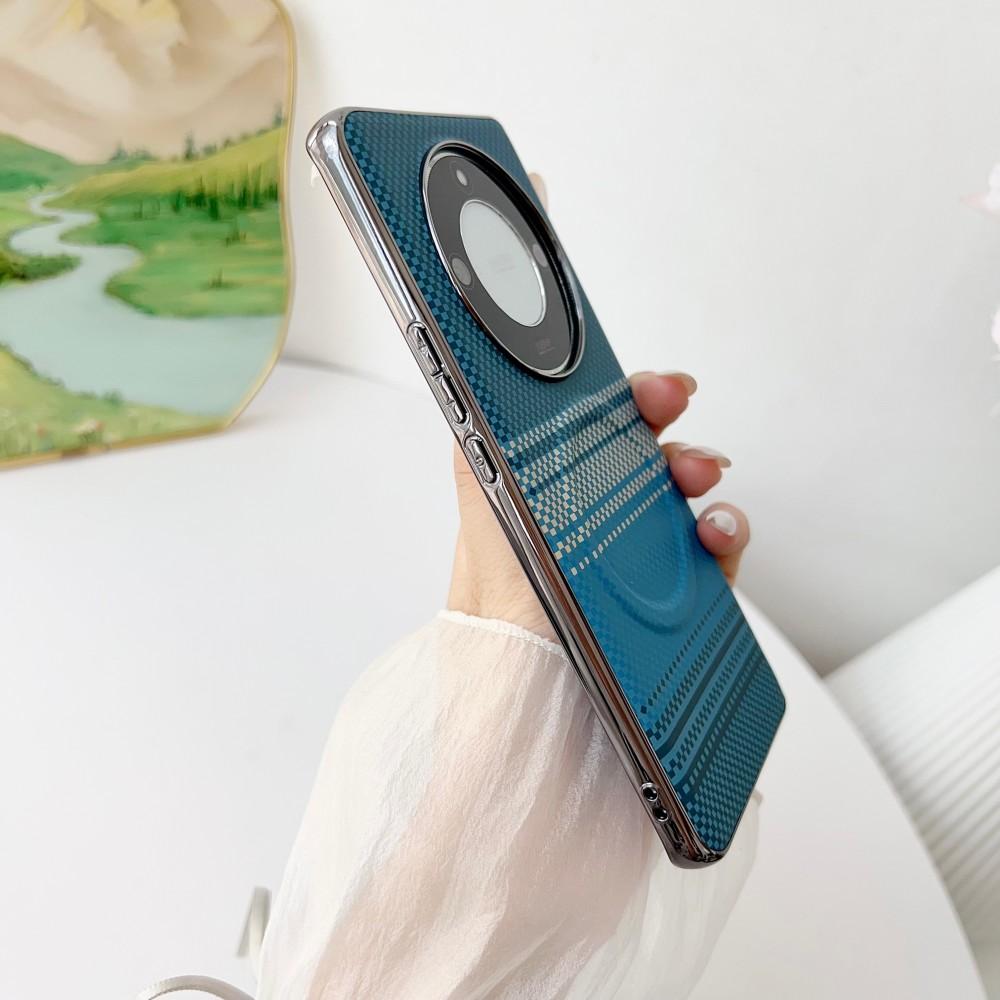 For Huawei Honor X9B Case Hard Carbon Fiber Magnetic Wireless Charging Protective Back Cover For Huawei Honor X9b Phone Shell