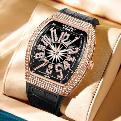 Watch Men's Watch Quartz Watch Men's Watch Large Dial Watch Men's High-end