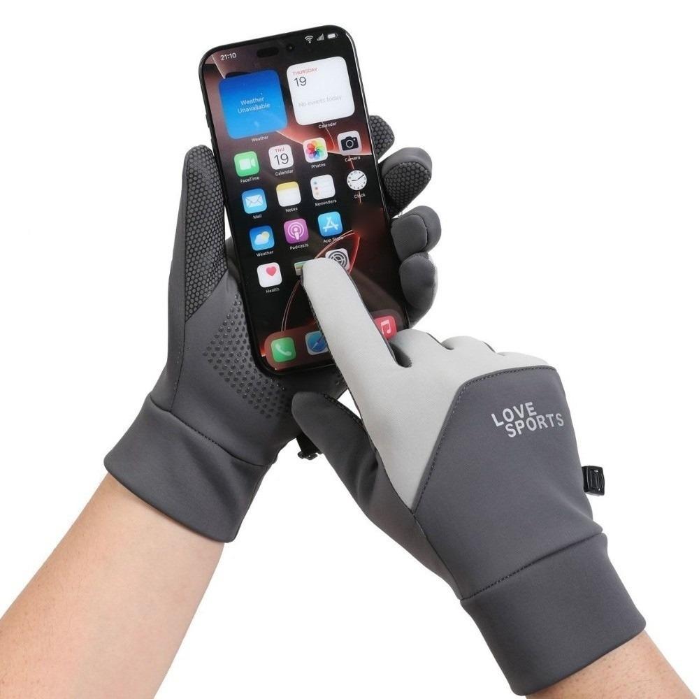 Waterproof Winter Gloves Touchable Screen Driving Mittens New Full Finger Gloves  Men