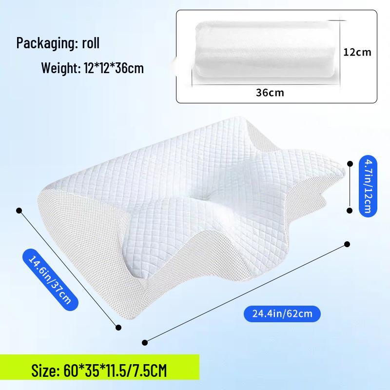 Cervical Support Butterfly Memory Foam Pillow