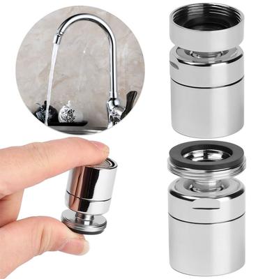 Bec de robinet pivotant aérateur à 360 degrés tête de robinet économiseur d'eau connecteur pulvérisateur quincaillerie pratique pour cuisine salle de bain