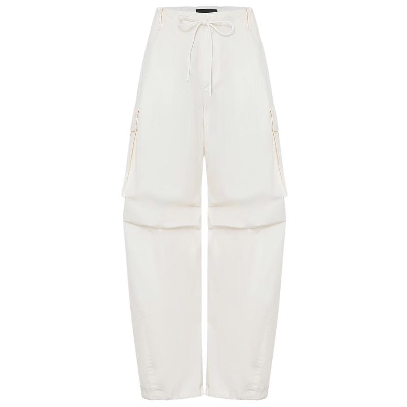 MO&Co. Women s High-Waist Cotton Loose Trousers S