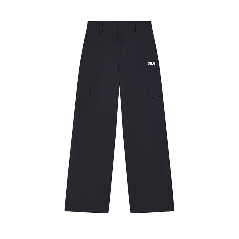 New FILA Knitted Sweatpants Women's Legend Blue F11W428609FNV
