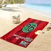 Hannover 96 Custom Name Print Beach Towel, Large Soft Quick Dry Towel for Beach Camping Swimming