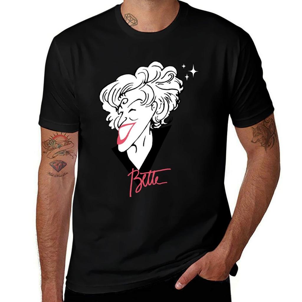 Birthday Gift Bette Comedian Midler Author Idol Gift Fot You Tshirt Comfortable Daily Wear Tee