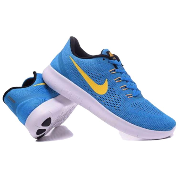 Nike Free Run RN Heritage Cyan Unisex-Sneaker Blau laser-orange-schwarz-blau-spark 831508-402