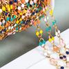 1meter Stainless Steel Enamel Long Frame Chains For Jewelry Makings DIY Cable Chains For Jewelry Necklace Bracelets Accessories