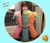 Washable Cylindrical Bolster Pillow for Sleeping, Leg Clamping, and Back Support