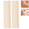 50 stücke Wachs Spatel Applikator Holz Wachsen Applikator Sticks Bein Arm Gesichts Haar Entfernung Werkzeug