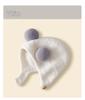 Jingqi Newborn Ear Protection Hat: Cute, Warm, Knitted Plush for Boys & Girls (Autumn/Winter)