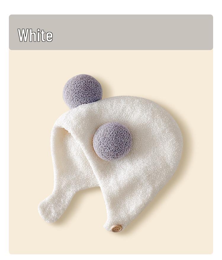 Jingqi Newborn Ear Protection Hat: Cute, Warm, Knitted Plush for Boys & Girls (Autumn/Winter)
