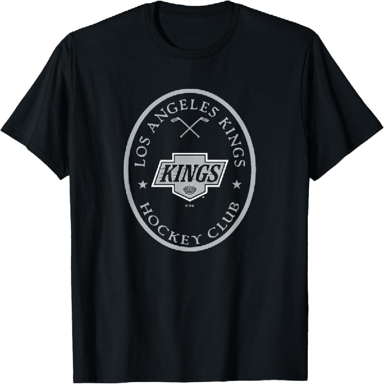 Иконичная черная футболка Los Angeles Kings с официальной лицензией XXXXXL разноцветный