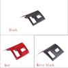 Real Carbon Fiber For Toyota 86  For Subaru BRZ + Car Seat Heating Button Frame Decorative Sticker Interior Accessories