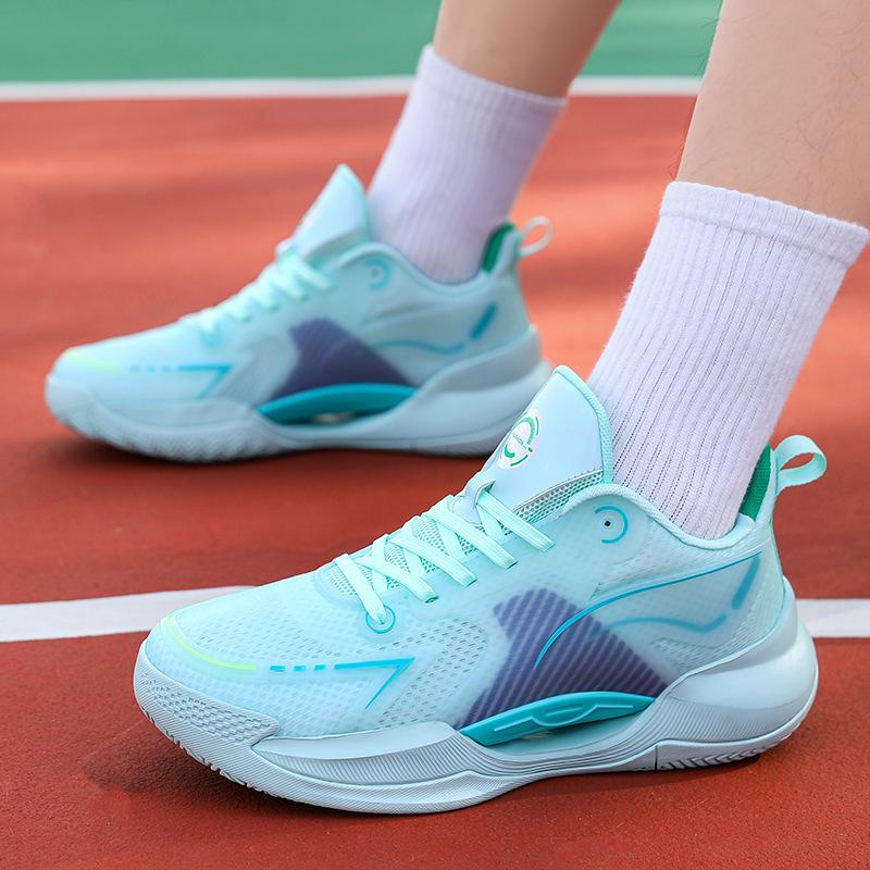 2026 Men's Lightweight Mesh Basketball Shoes - Breathable, Shock Absorption, and Perfect for Running