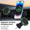 Car Phone Charging Mount for 15 14 13 Magnetic Adsorption Charging Stand Car Air Vent Mount Wireless Charging Stand