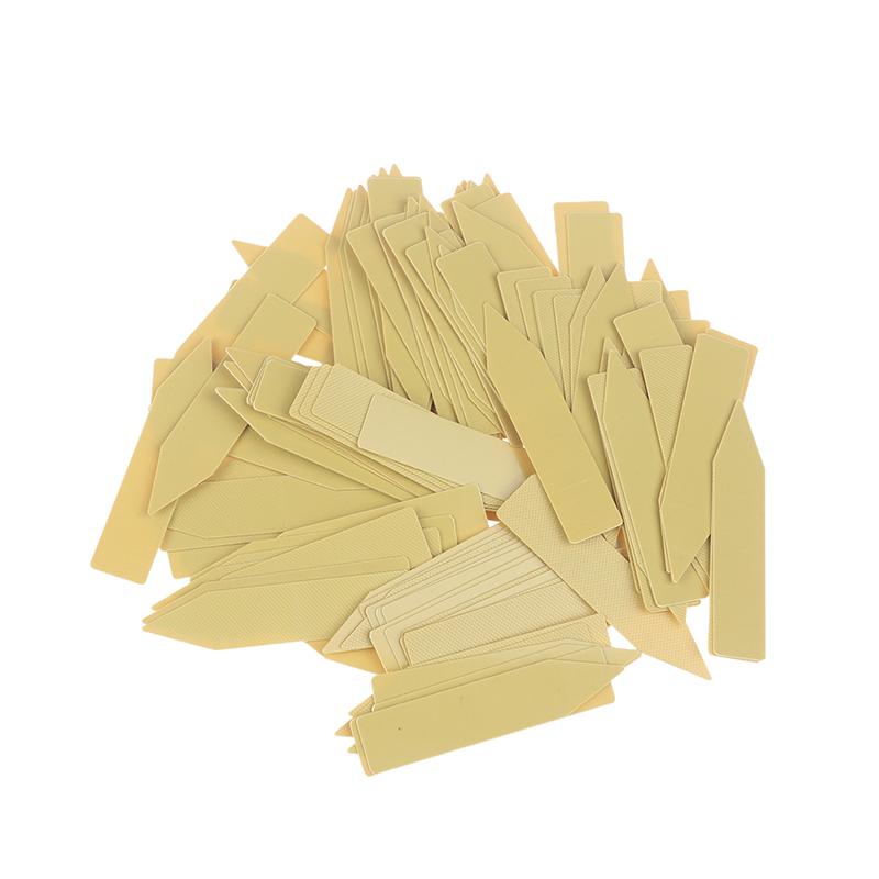 100Pcs Garden Plant Tag Labels Plant Accessories Flower Pots Plastic Plant Tags Nursery Markers Seedling Labels Mark DIY Tools