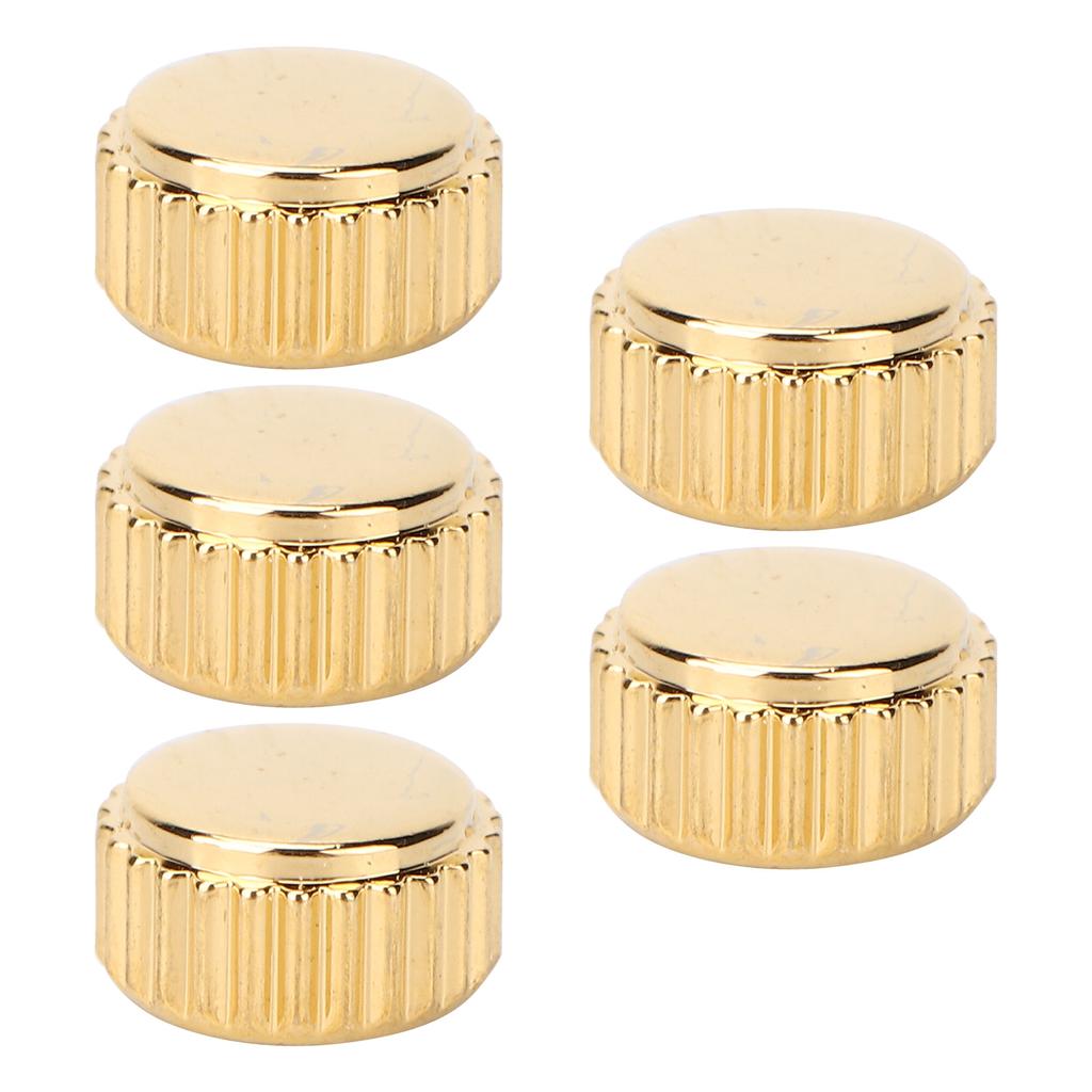 5pcs Steel Watch Crown Watch Head Repairing Parts Replacement Accessories Set Gold5.5mm   0.22in