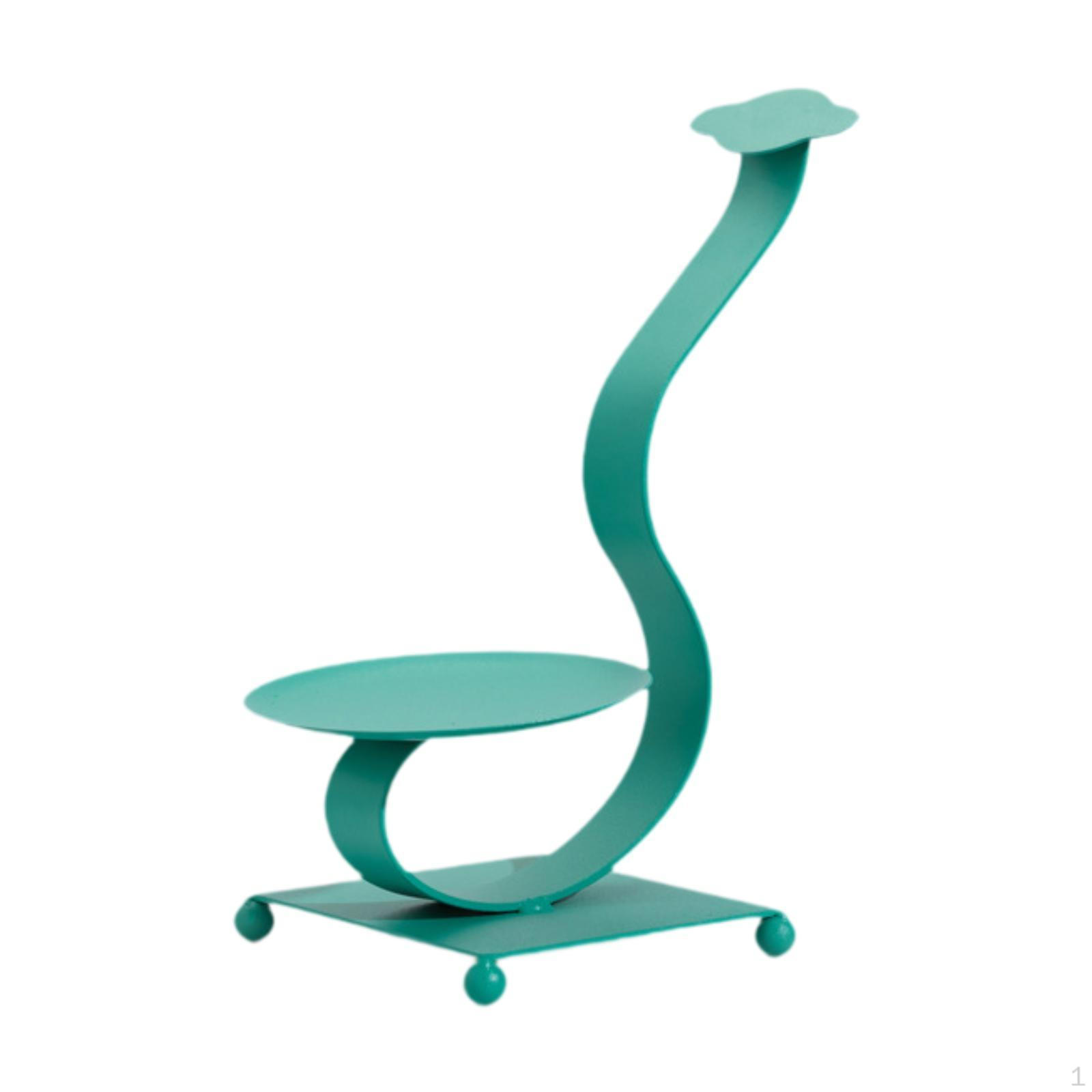 

Підставка для тарілок з їжею, органайзера для посуду, тримача для тарілок на подіях і вдома зелений