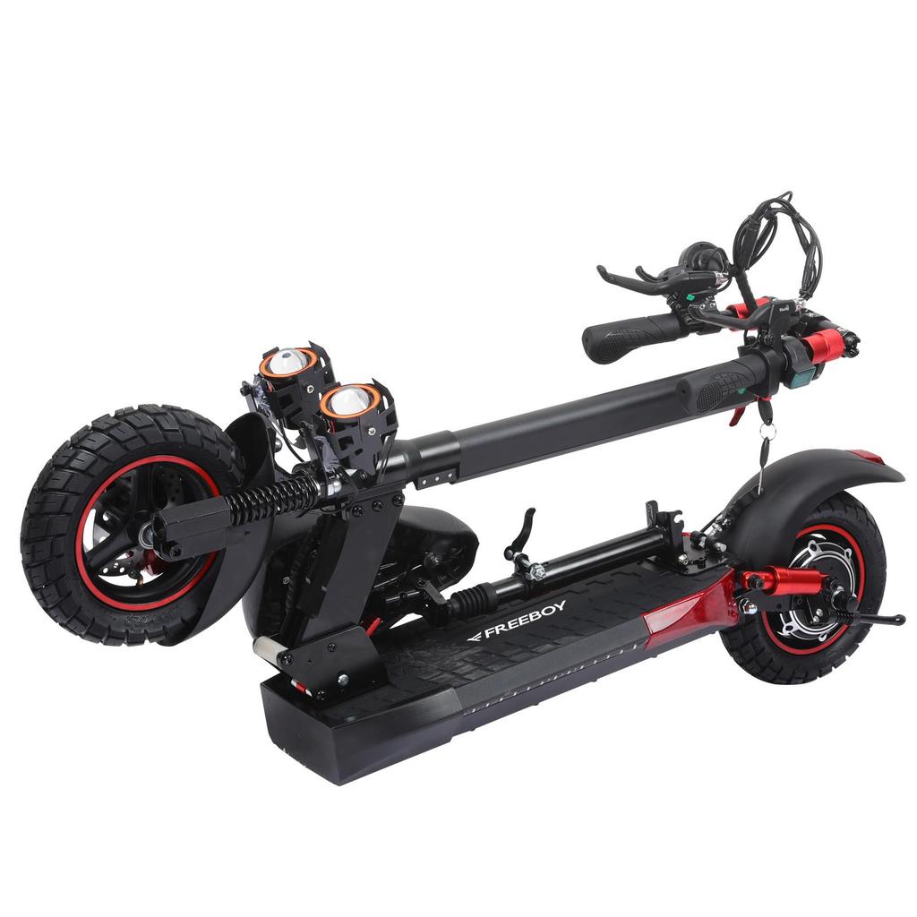 FREEBOY J01 Electric Scooter, 48V 15Ah Battery, Triple Suspension