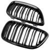 Pentru BMW Seria 2 F22 F23 F87 M2 2014-2018 Negru Lucios Grilaje Nas Dublu Bara Față Mașină Accesoriu Styling Mașină Grilaje Racing