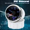 IP67 Waterproof Marine Meter 52mm Water Level Gauge Fit for 12-24v Boat Car Motor 7 Colors LCD Digital Display without Sensor