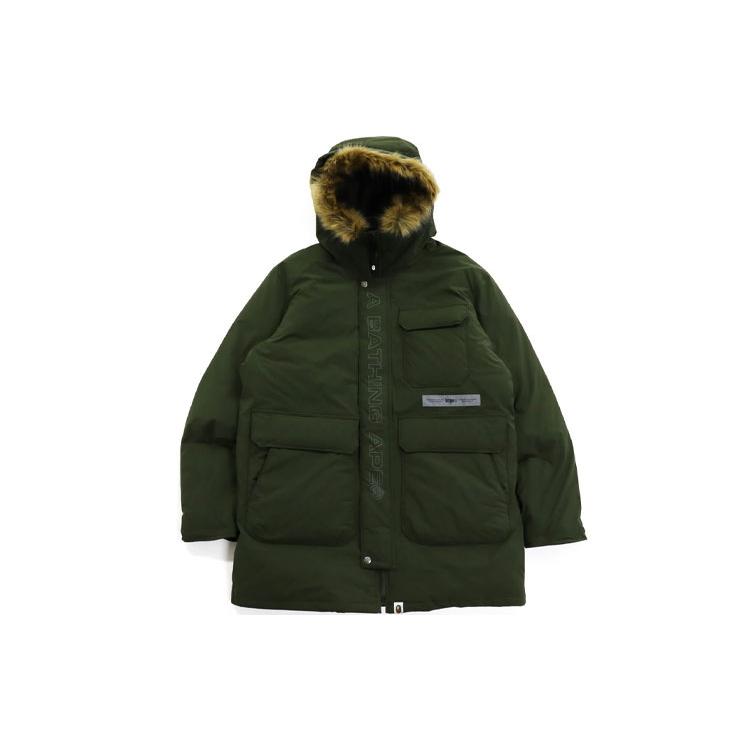 A Bathing Ape Loose Fit Long Down Coat 1H80-141-009