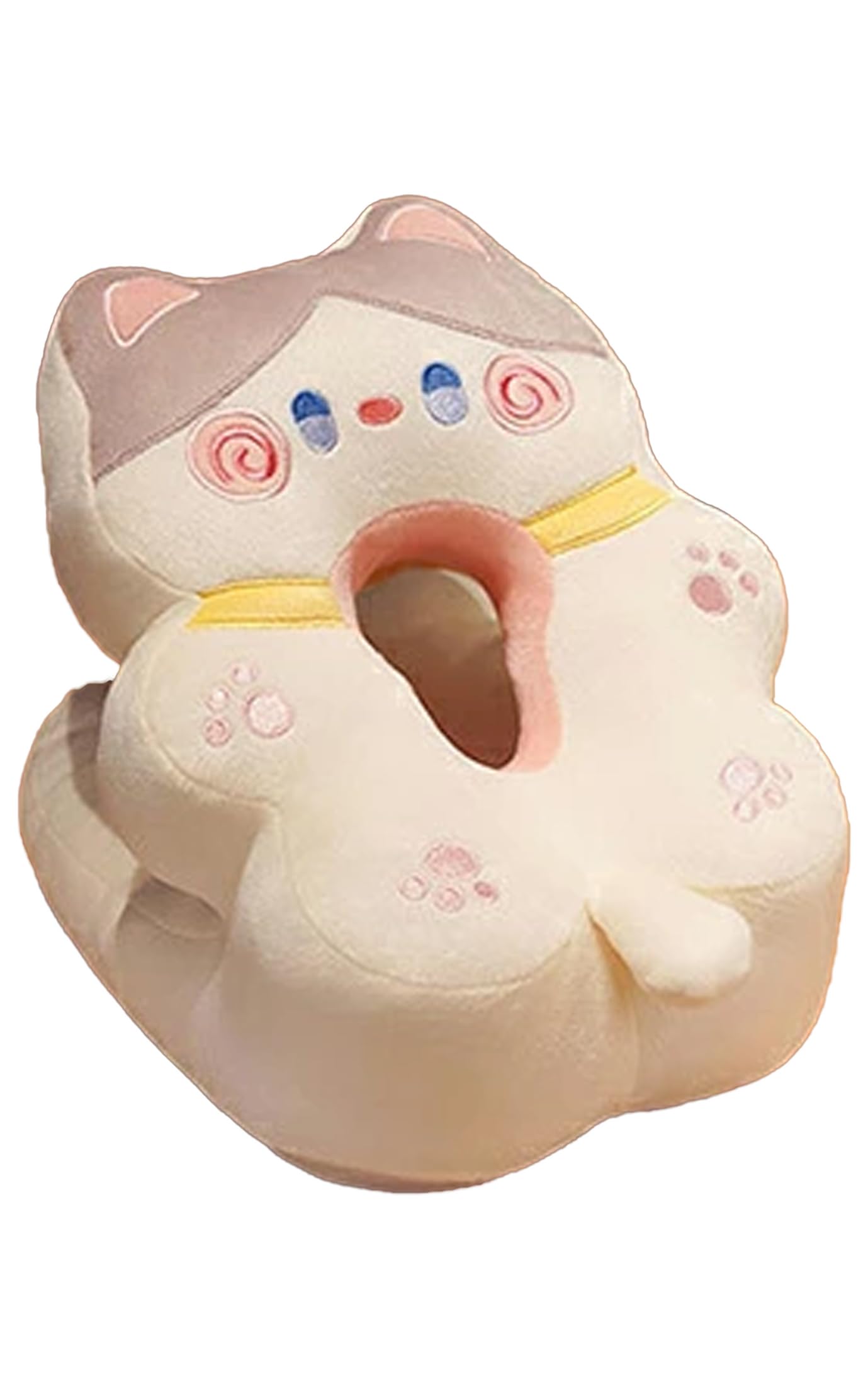 

Cute CatDuck Memory Foam Nap Pillow Cushion [Desk Nap Pillow, Multi-Functional Cushion, Washable, Soft and Double-Sided, Great Gift] (Hachiware Cat