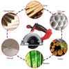 1200W 3600RPM Electric Circular Saw Plunge Cut Track Cutting Wood Metal Tile Cutter Electric Saw Power Tool for 18V Battery 150mm
