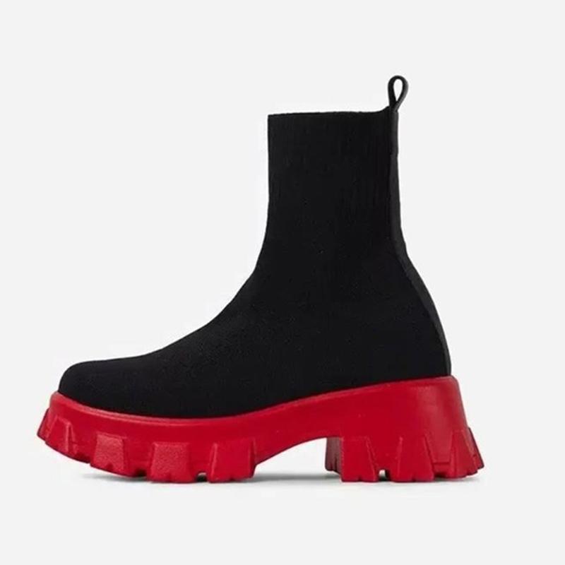 Fashion 2024 New Casual Shoes Women's Sneakers Fashion Trainers Solid Color Women Sneakers Slip On Sock Woman Shoes Ladies Flat Shoes