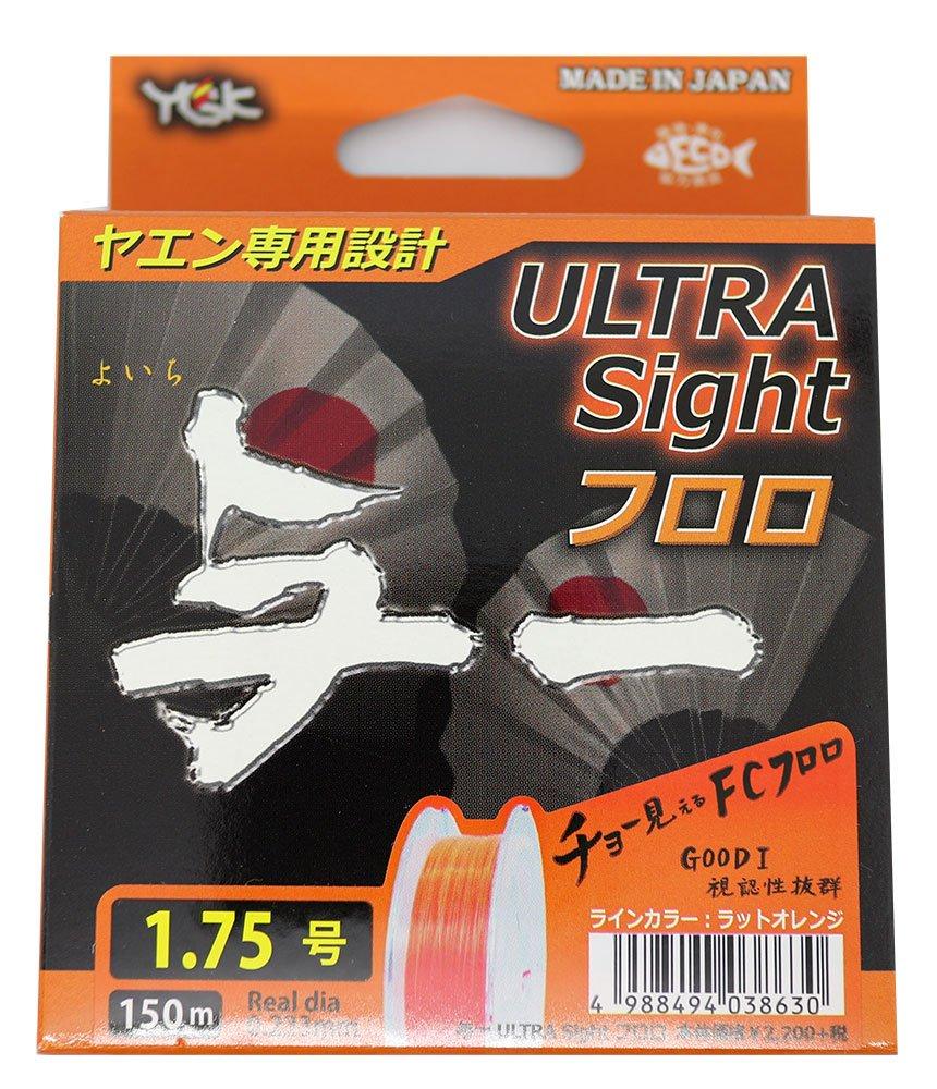 

Fluorocarbon Line Yoichi Ultrasite Yaen Exclusive 150m Orange X-Braid 1.75