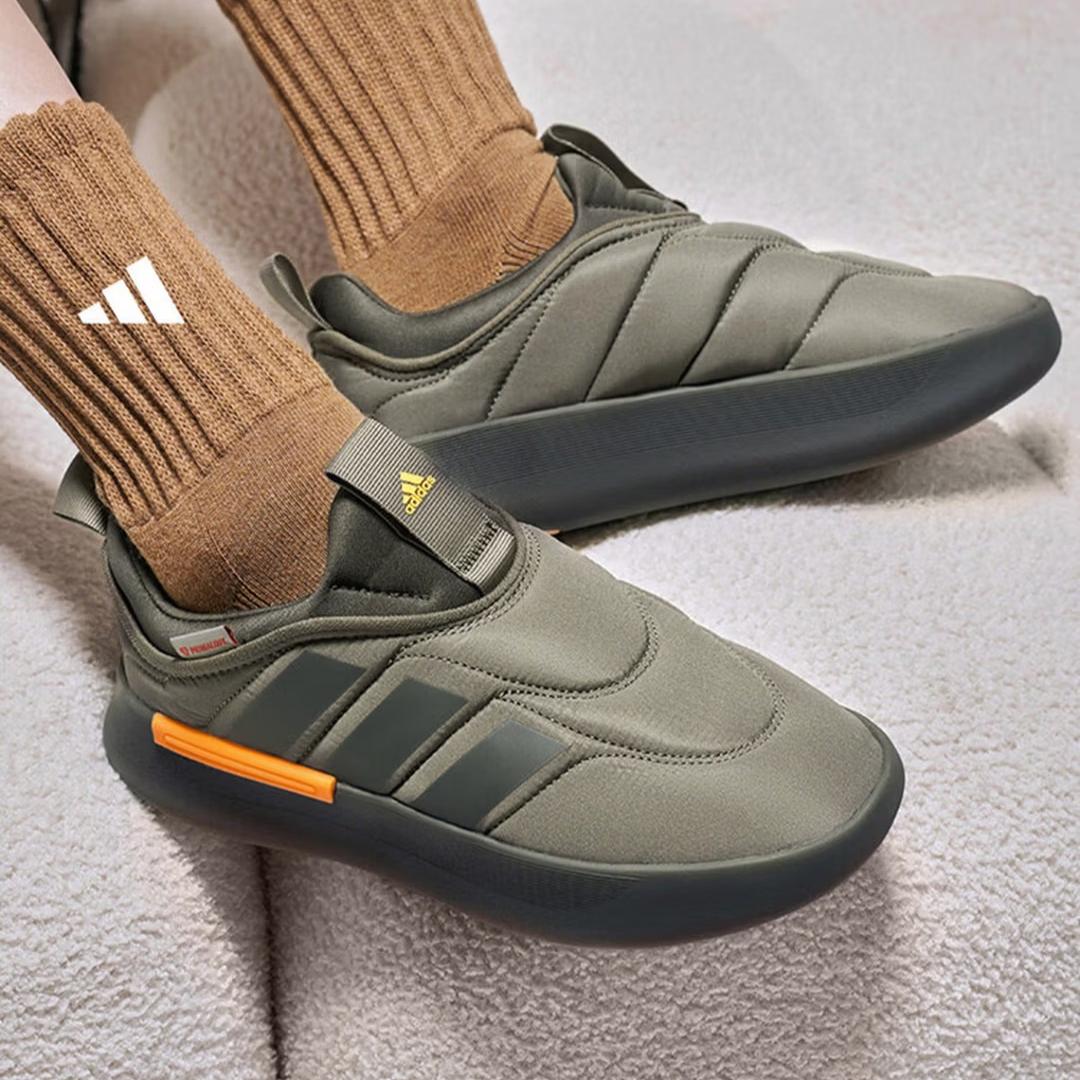 

Лоферы Adidas ADIPUFF - Мягкая и удобная хлопковая обувь от Adidas IF4228 36.5 зелёный