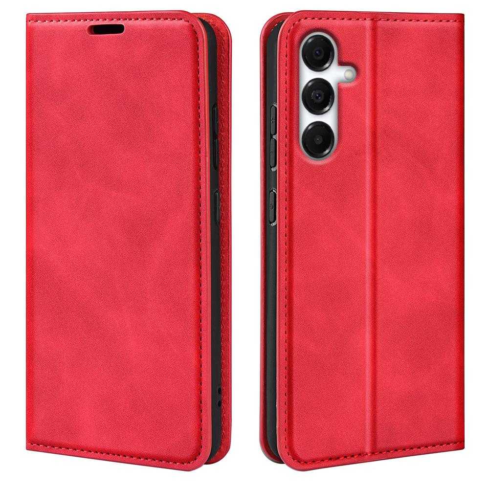 For Samsung Galaxy A17 Case Skin Touch Leather Wallet Phone Cover