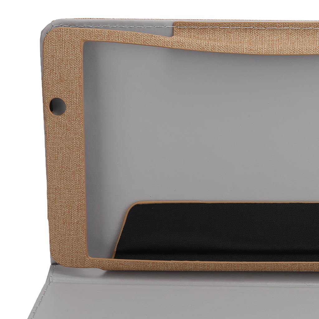 Tablet PU Case AntiFall AntiSlip Stand Cover Computer Supplies for   iplay 8T(Black )