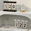 Stylish Flip Desk Calendar Functional Modern Minimalist Calendar Everyday View Calendar  Home Decor