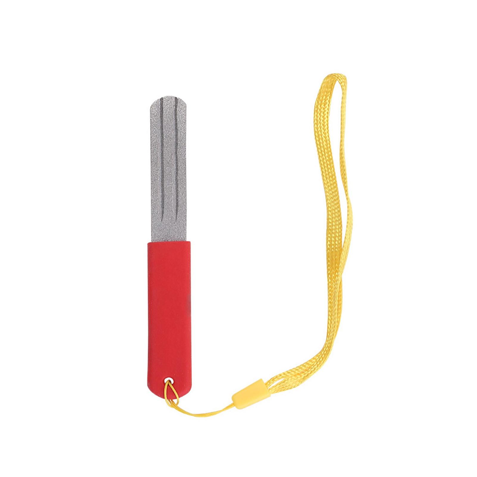 

Fish Hook Sharpener Fishhook Hone Diamond File Sharpening Whetstone Sharpening Tool Accessory Grinding Tool Double Side