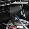 SHEJ3 Car Manual Gear Shift Knob Leather Cover Scratch-Resistant Sleeve For BMW E36 E39 E87 E60 E46 E53 E90 F10 F20 F25 F30 X3 X5