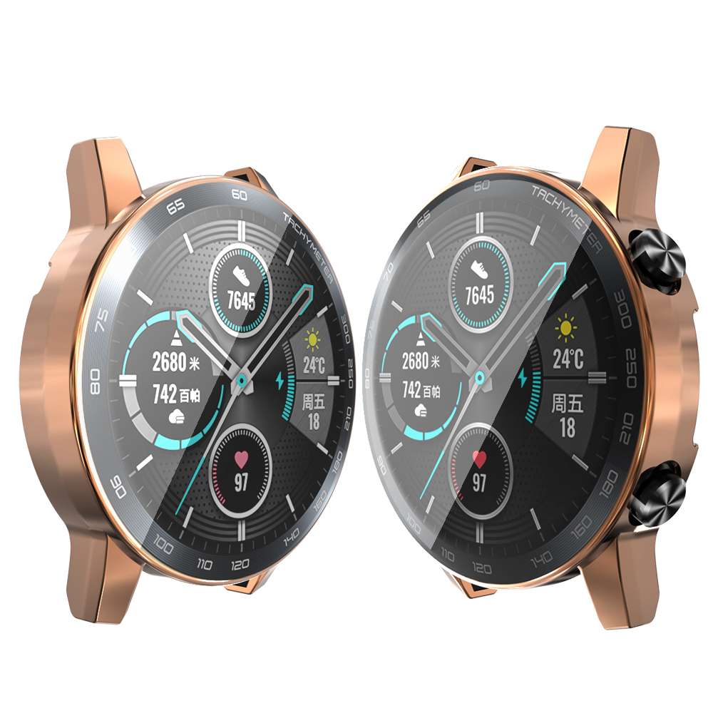 Soft TPU Case For Honor Magic Watch 2 46mm 360 Full Cover Protective Bumper For Huawei Honor Magic2 Screen Protector Shell