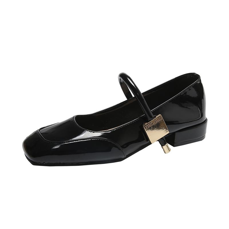 Fashion Mary Jane Women's Shoes New 2024 Fashion Elegant Not Tired Feet Shoes Shallow Mouth Low Heeled Flat Shoes for Women