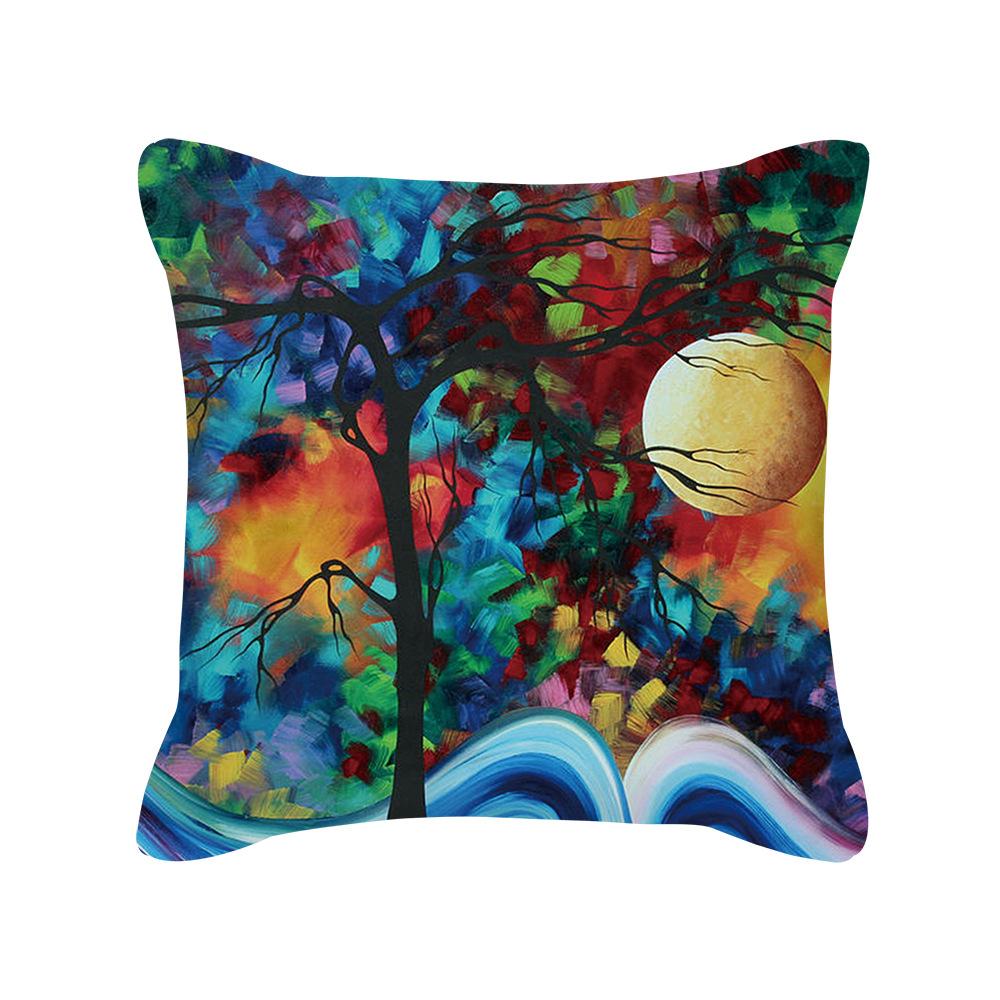 Nordischer Ins Schlichter Stil Kissenbezug Van Gogh Ölgemälde Aquarelldruck Kissenbezug Neues Zuhause