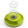 Multi Tiered Automatic Reptiles Water Dispenser Multifunctional Design Transparent Tanks Quiet Pump for Small Turtles