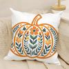 Fashing Natural Floral Colors Pillow Case Natural Linen Double-Sided Printing Sofa Home Decor Cushion Cover