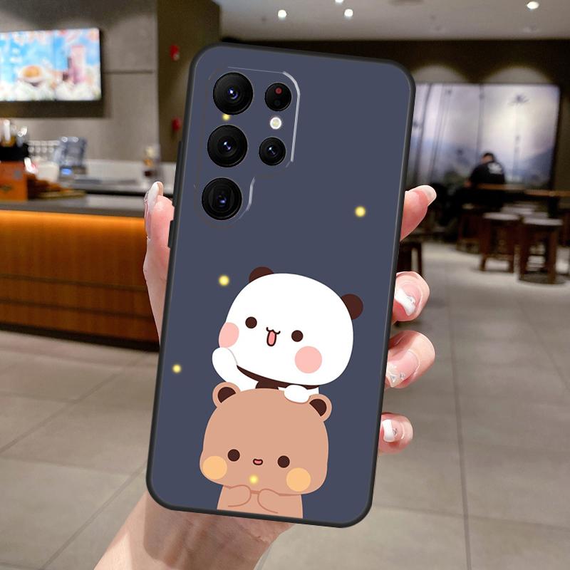 Cute BuBu DuDu Cover For Samsung Galaxy S22 S23 Ultra Note 20 S8 S9 S10 Note 10 Plus S21 S20 FE Back Case