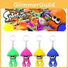 Splatoon 3 Squid Keychain Toy High Quality Pvc Bag Pendant For Kids Xmas Gifts