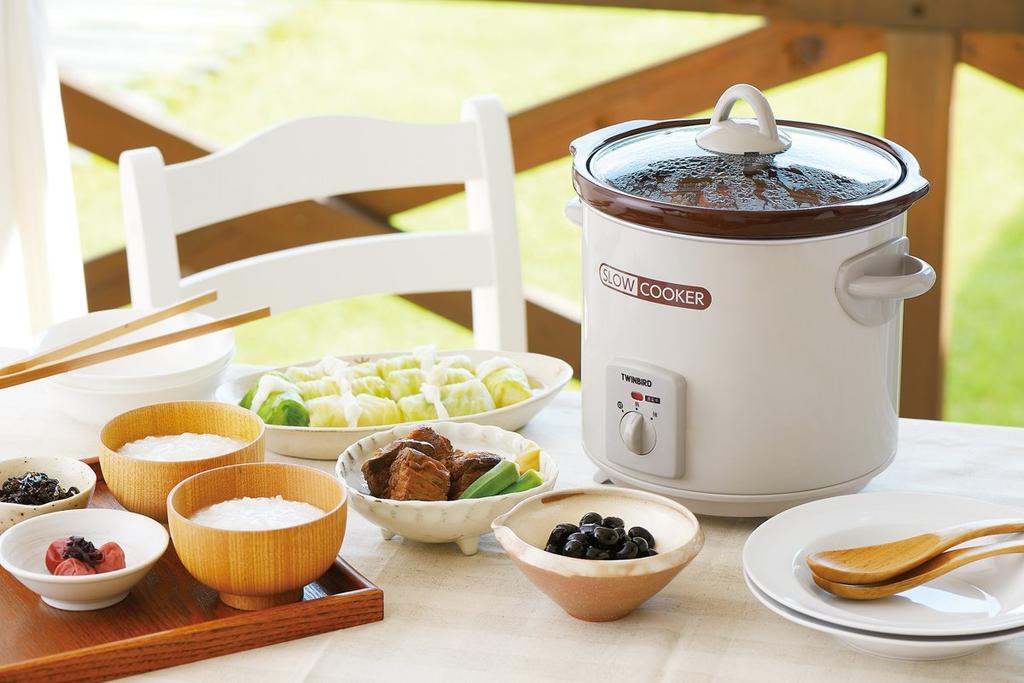 Twin Bird Slow Cooker Brown EP-4717BR