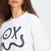 Adidas Originals x André Saraiva Clover Print Crew Neck Sweatshirt Women Sweatshirt White HY4268
